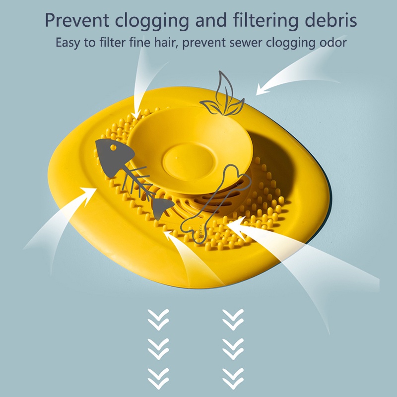 Phòng tắm Chậu rửa mặt Xả nước Thiết bị bắt tóc Kiểu dáng không thường xuyên Chậu tắm Nút chặn Chậu rửa Bộ lọc Bộ lọc nhà bếp Phụ kiện nhà bếp Dropshipping