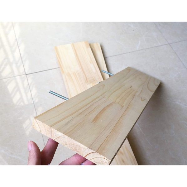 Set Kệ bắt tường  thanh 50 x 14 cm