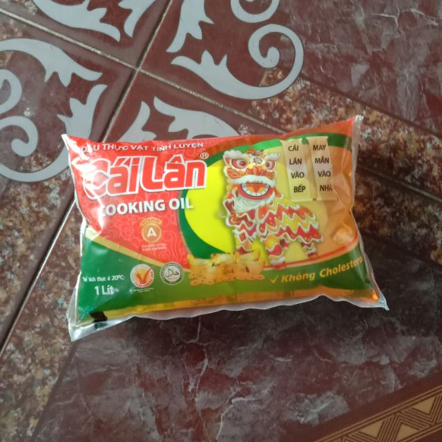 Dầu ăn Cái Lân bịch 1lít