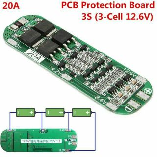 Mạch 12v 3s 20a