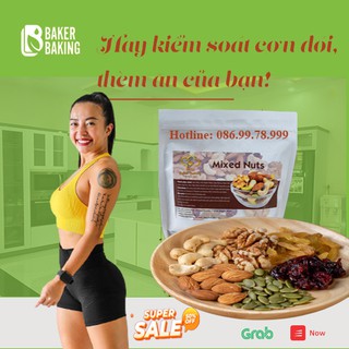 Hạt ngũ cốc 🌸SALE🌸Hạt Dinh Dưỡng ăn kiêng, giảm cân, 100% Nguyên Cám không đường, gồm 7 loại hạt, khối lượng 500g