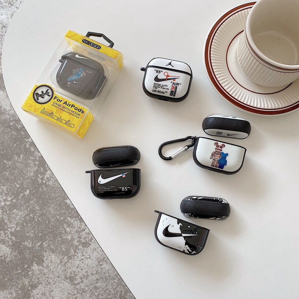 Vỏ bảo vệ hộp sạc tai nghe thích hợp cho AirPods 1/ 2/ 3 2021/ pro