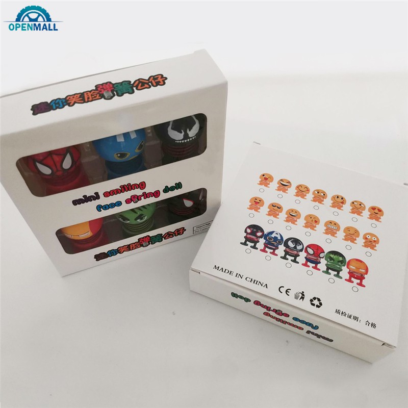 Set 6 Mô Hình Nhân Vật Hoạt Hình Dễ Thương