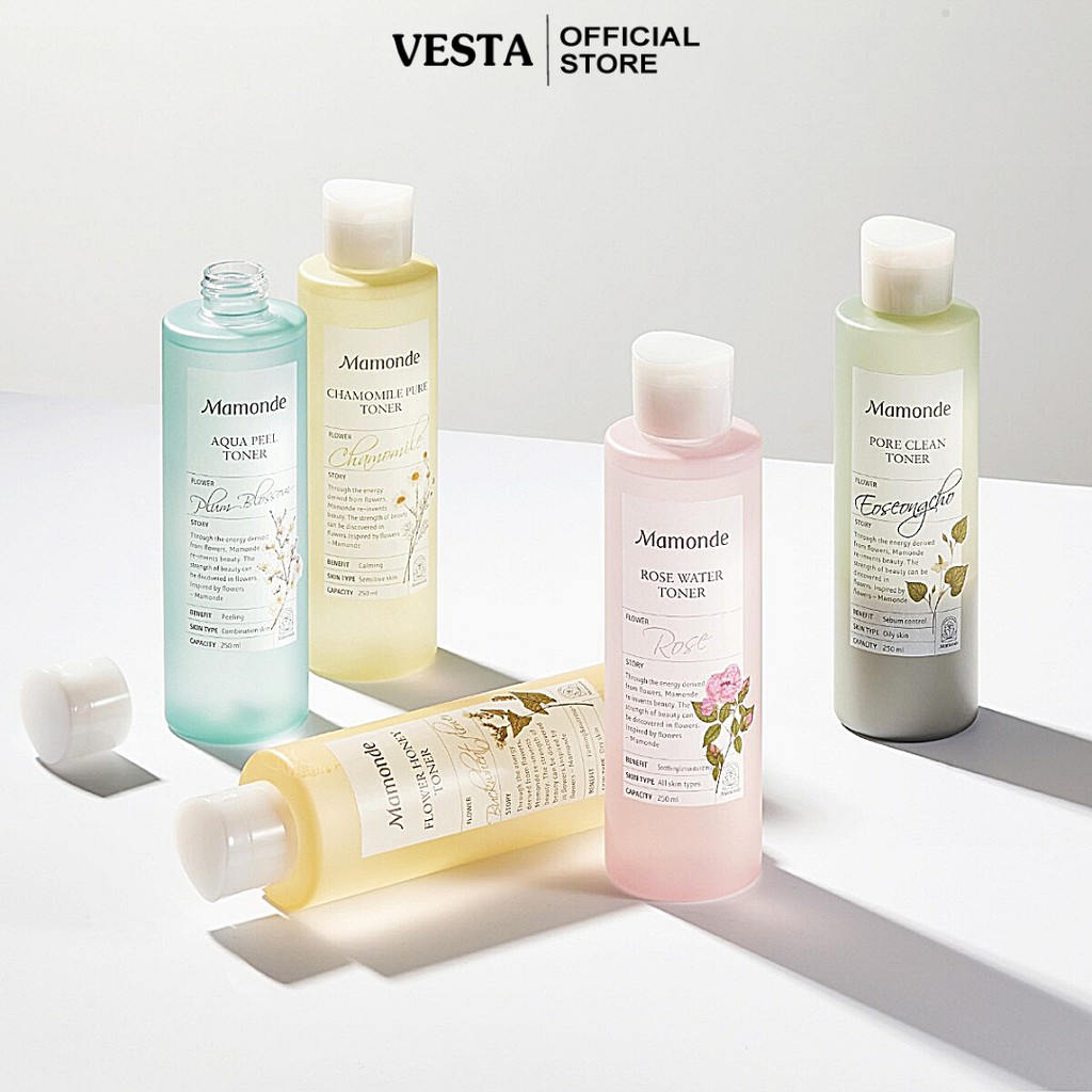 Nước Hoa Hồng Mamonde - Toner Nước Cân Bằng Da Làm Sạch Và Cung Cấp Độ Ẩm 250ml | BigBuy360 - bigbuy360.vn