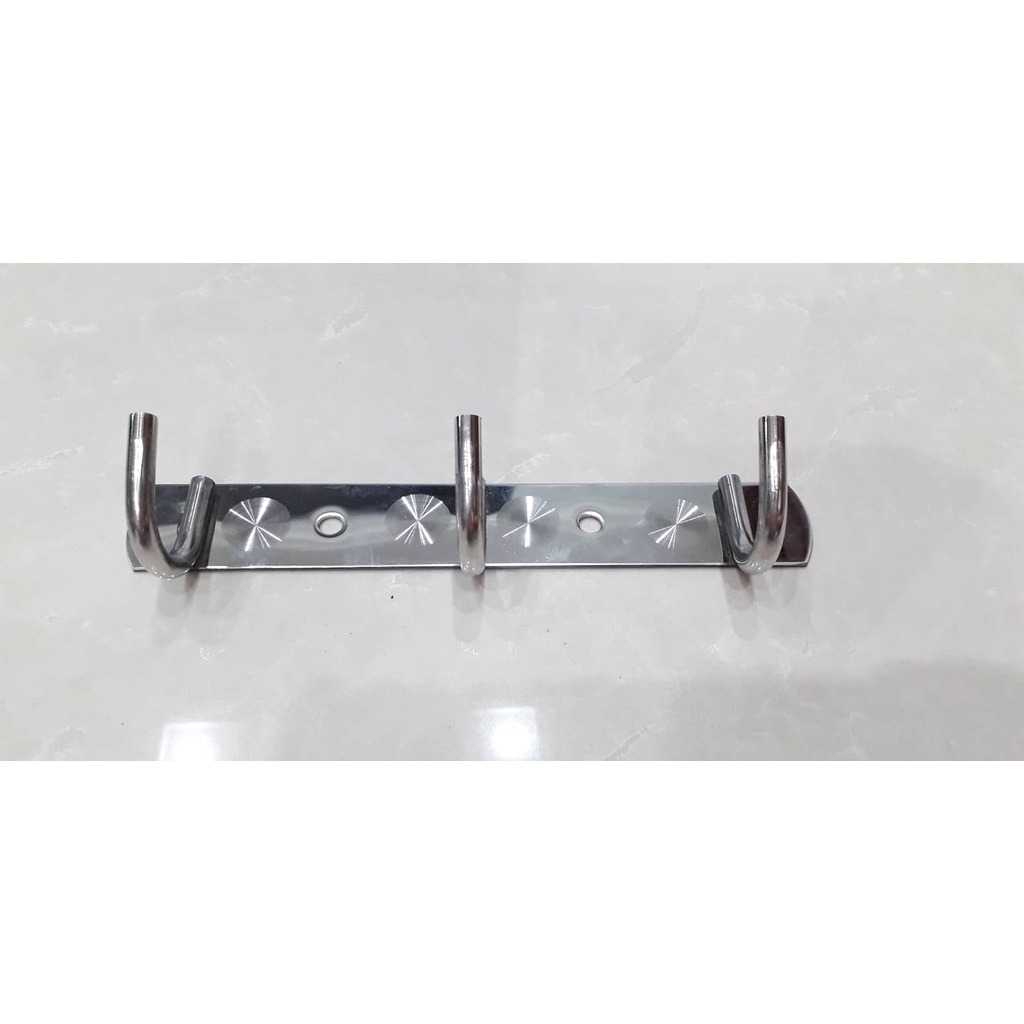 MÓC TREO QUẦN ÁO, MAX ÁO GẮN TƯỜNG VINAHASA ĐƠN, KÉP 3 MÓC, 5 MÓC, 7 MÓC INOX CAO CẤP