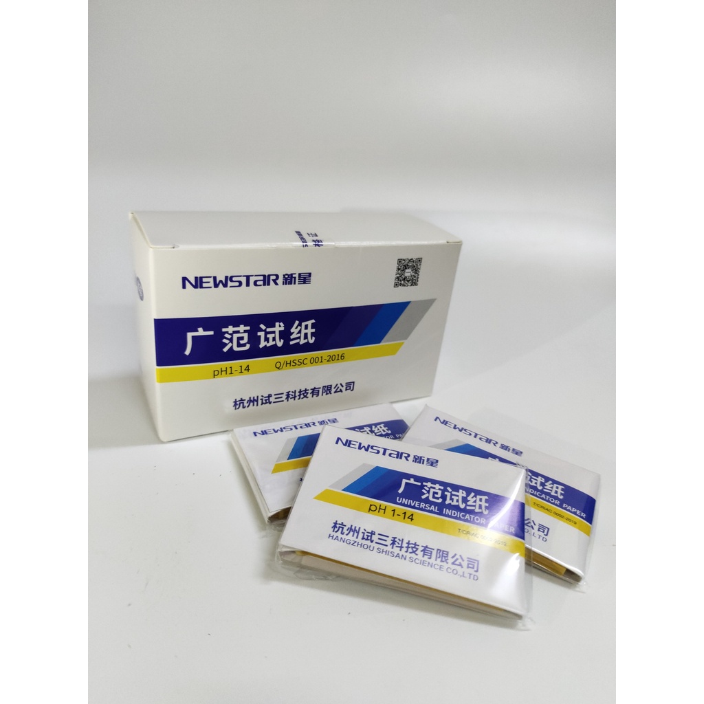 GIẤY ĐO PH 1-14, PH 0.5-5  tập 80 tờ - DỤNG CỤ THÍ NGHIỆM, HÓA CHẤT