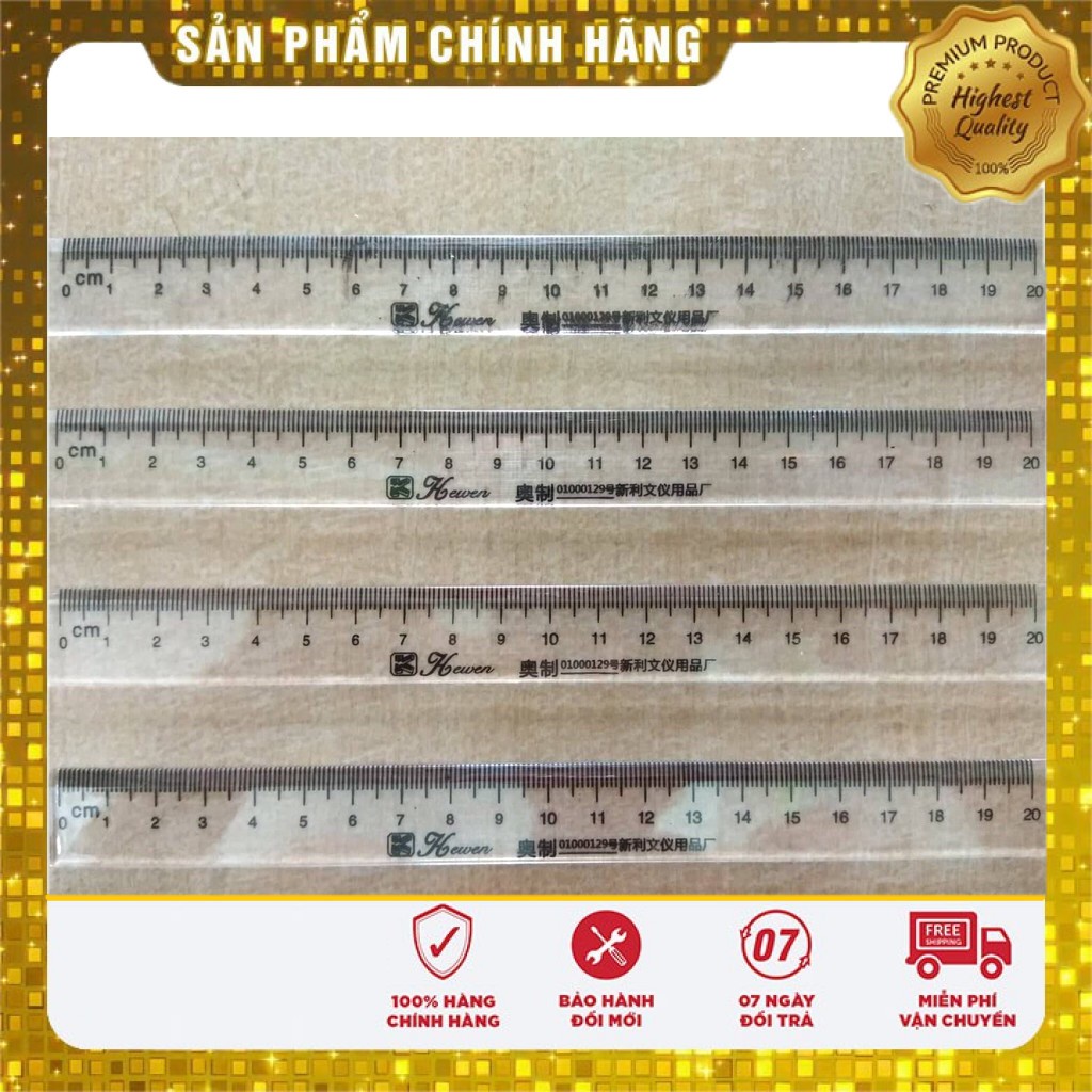 Thước kẻ mica 20,30,50cm ✫ ✫ ✫ ♥♥