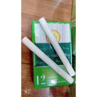Phấn lục giác, phấn sạch viết bảng Ánh Dương (phấn màu - phấn trắng, phấn tự tạo thanh đậm)