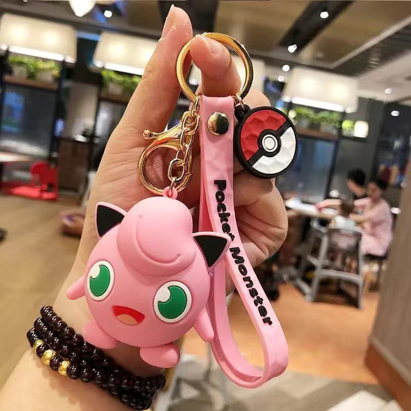 Móc khóa pokemon hoạt hình dễ thương