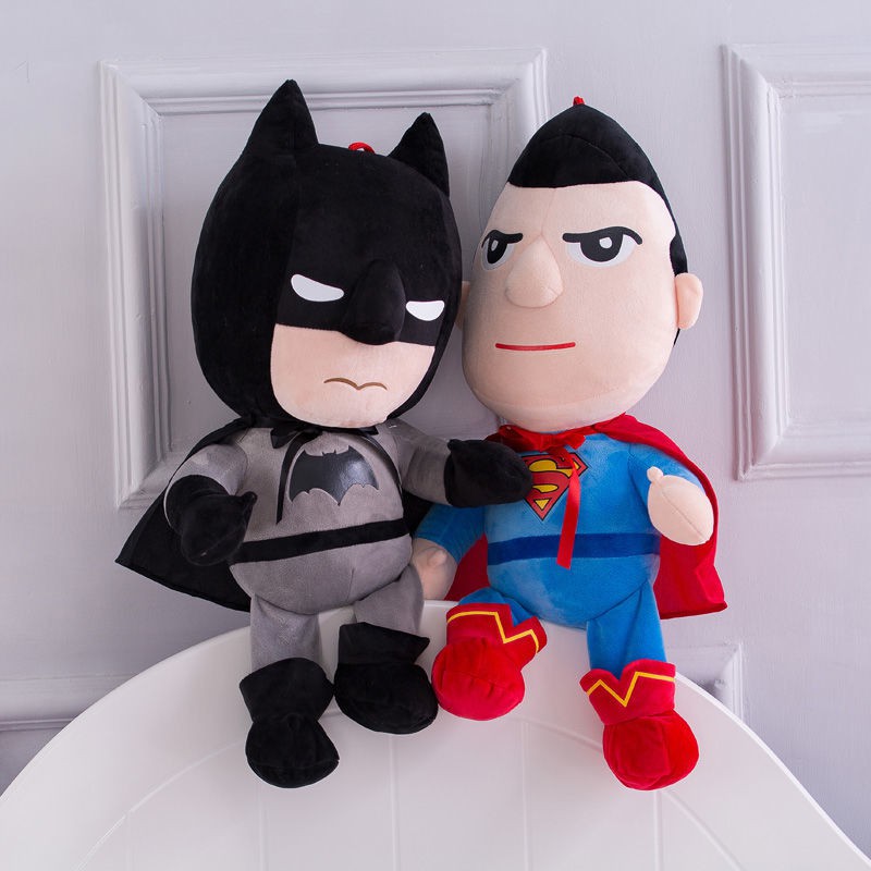 Búp bê đồ chơi sang trọng Avengers Liên minh huyền thoại Người nhện Người nhện Iron Man Captain America Búp bê người dơi