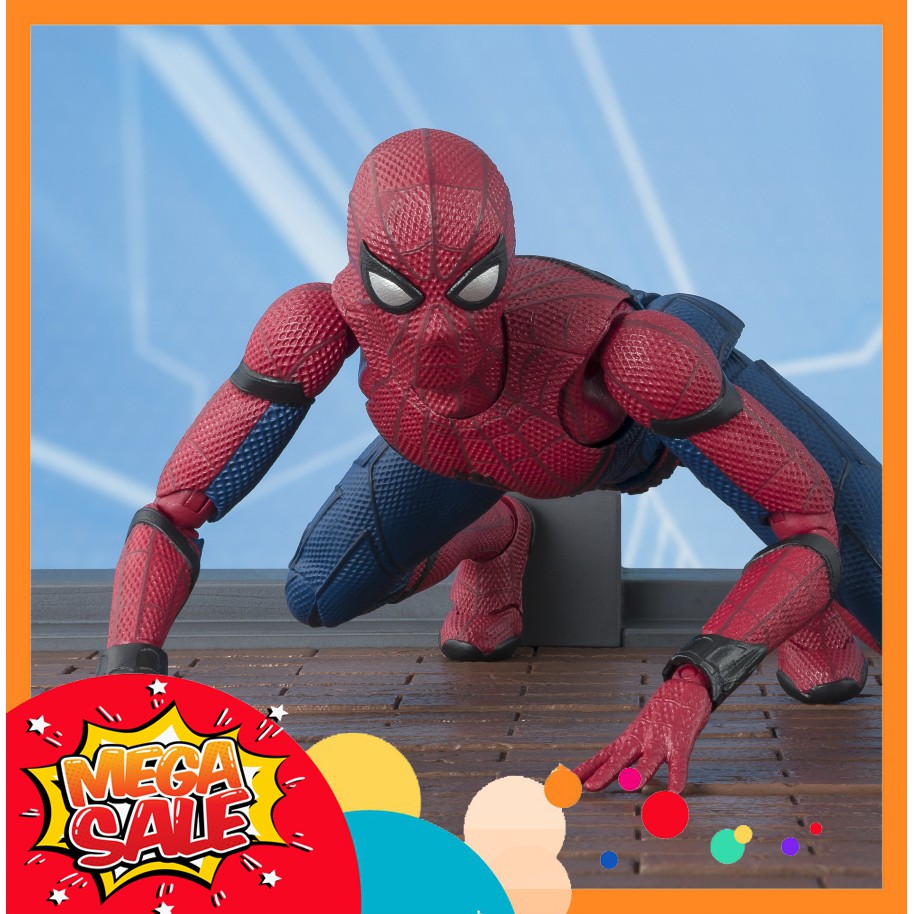 🌟GIÁ HỦY DIỆT🌟 Mô Hình Người Nhện Spider Man Homecoming SHF - Full Box
