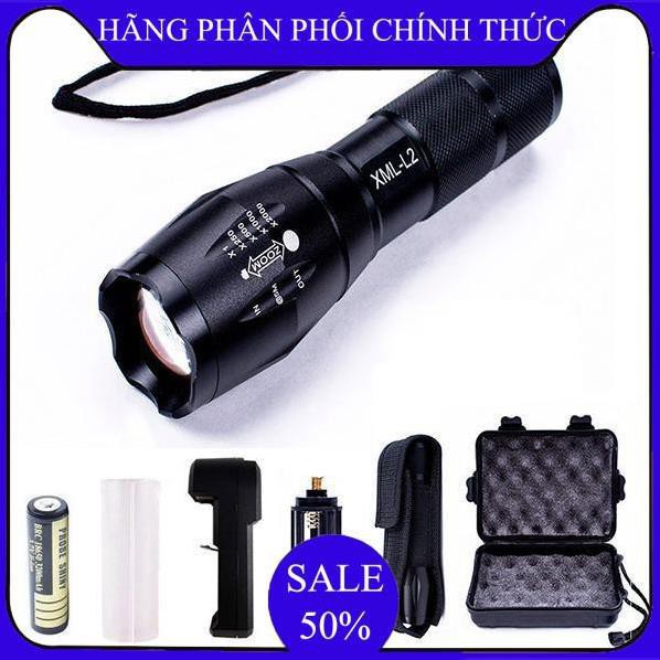 Đèn Pin Siêu Sáng Ultrafire XML T6 E6 uy tín bảo hành 1 đổi 1