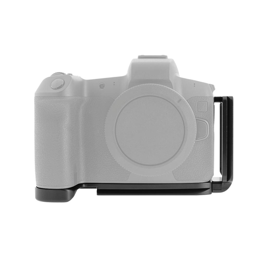 SH L-Shaped Metal Quick Release Plate Bracket Hand Grip for Canon EOS-R Mirrorless Camera