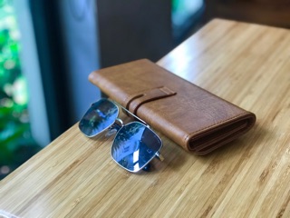 Ví Nữ Cầm Tay Handmade Da Thật Cao Cấp