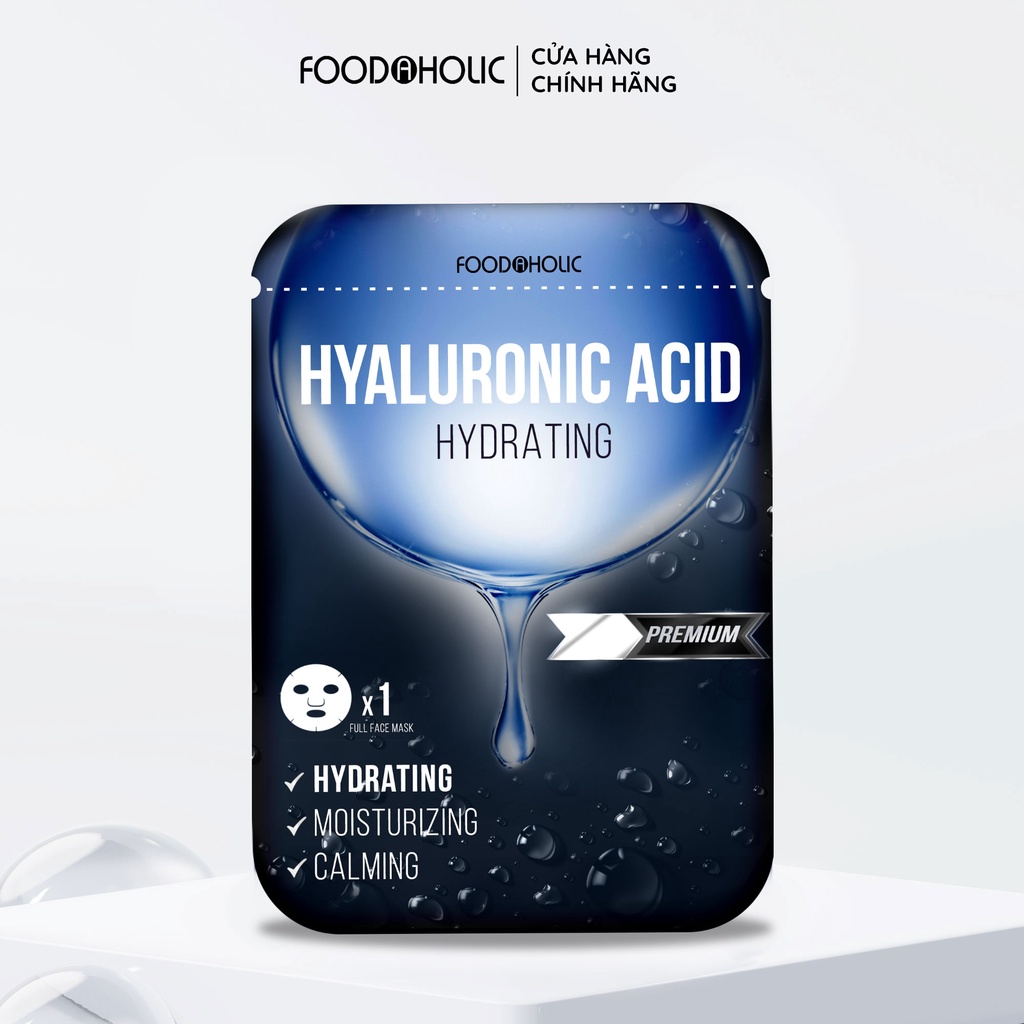 Mặt Nạ Hyaluronic Acid Cấp Ẩm Đa Tầng  Foodaholic Hyaluronic Acid Hydrating Mask 23ml