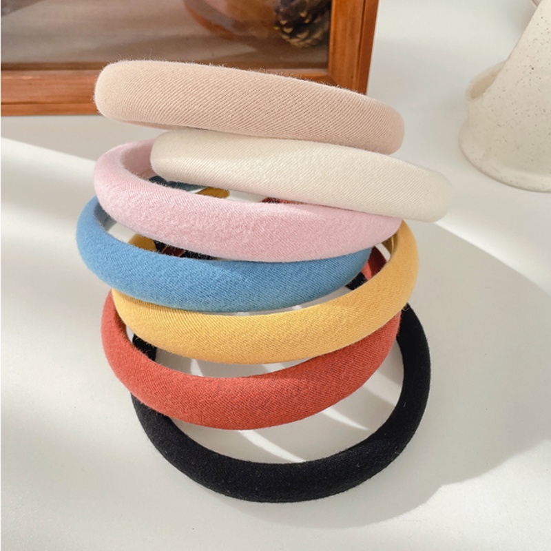 Băng Đô Cài Tóc Bằng Xốp Phong Cách Hàn Quốc Dễ Thương