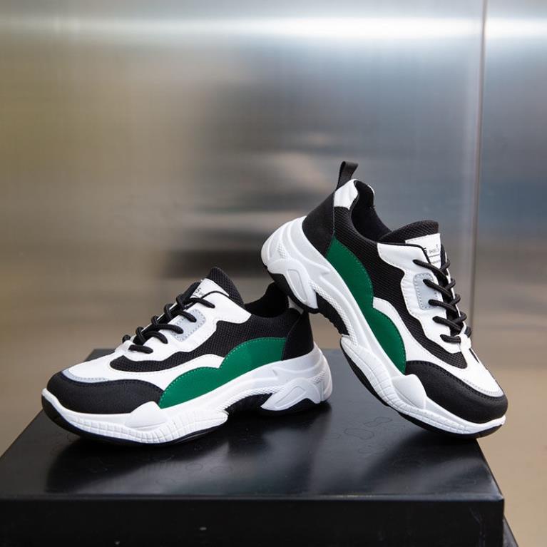 [SIÊU SALE] Giày sneaker nữ cao cấp SF-04 (xám đen)
