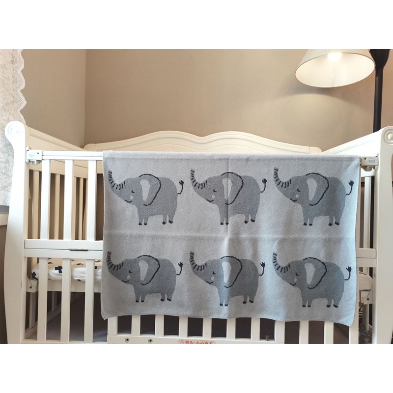 Chăn Dệt Kim Xuất Hàn Cao Cấp Trẻ Em Dùng Nôi Cũi, Chăn Ngủ Trưa Văn Phòng