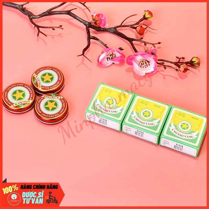 Cao SAO VÀNG  Dược phẩm OPC Hộp 1 lọ 10g - Minpharmacy
