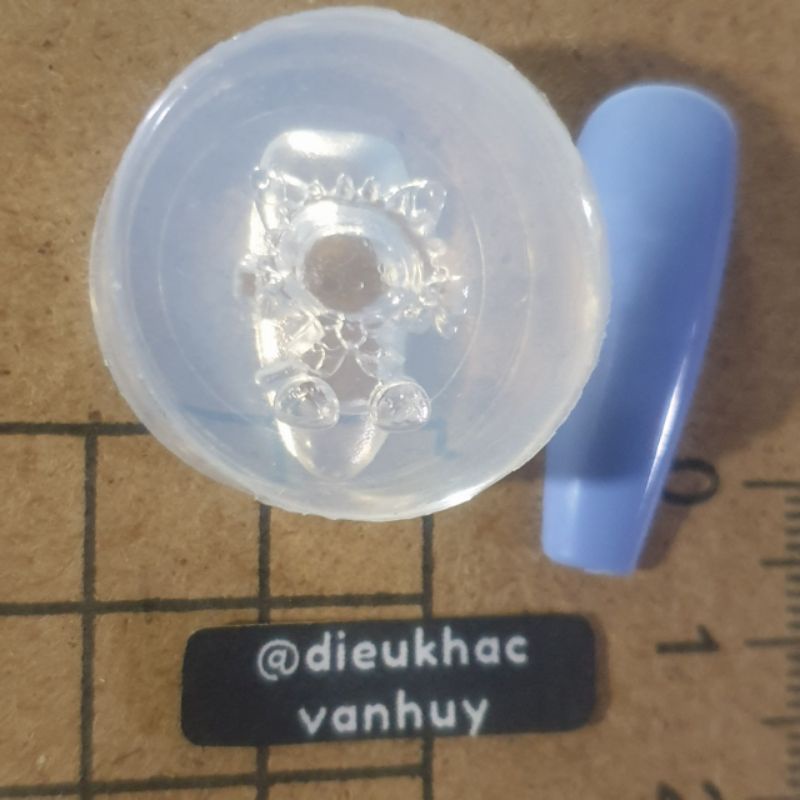 DIY - Khuôn charm búp bê dễ thương - Làm charm nail 3D, phụ kiện trang sức hoa tai, cài áo, kẹp tóc thời trang