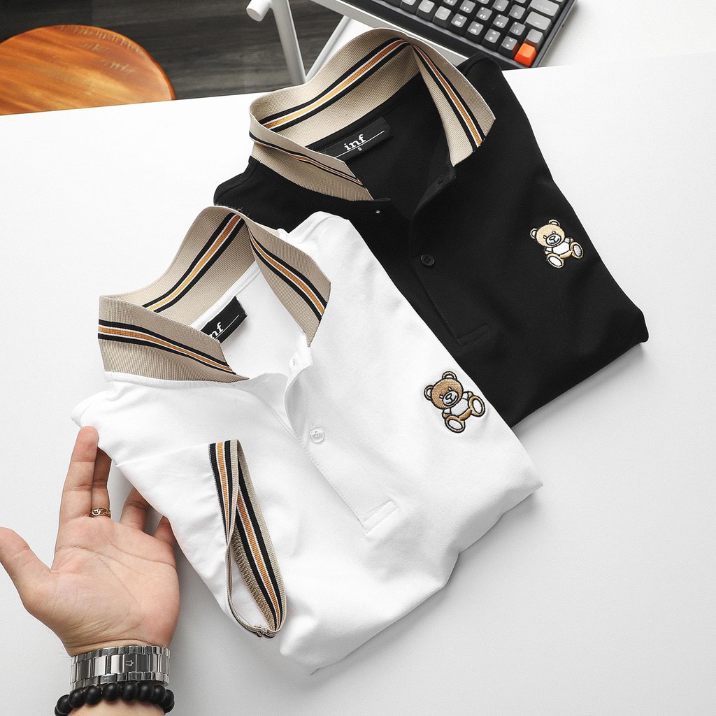 Áo Thun Nam Cổ Bẻ Ngắn Tay Trẻ Trung Năng Động ✮✮✮ | BigBuy360 - bigbuy360.vn