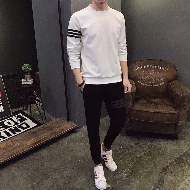 [HOT]Bộ Nỉ 3 Vạch Nam Thể Thao | BigBuy360 - bigbuy360.vn