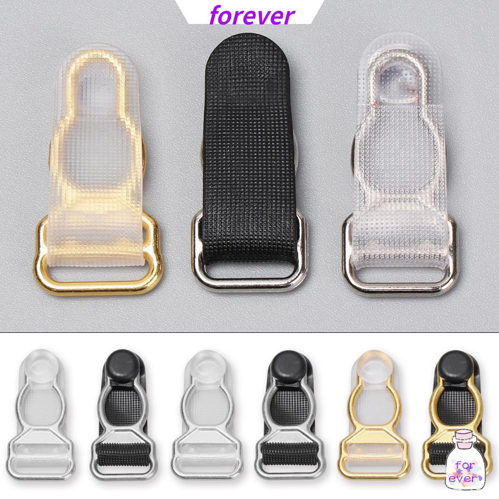 Kẹp gắn dây đai giữ vớ/ quần lót bằng nhựa 10/12mm chất lượng cao tùy chọn màu sắc