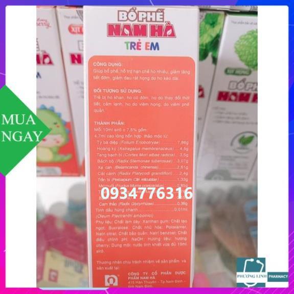 XỊT HỌNG BỔ PHẾ NAM HÀ