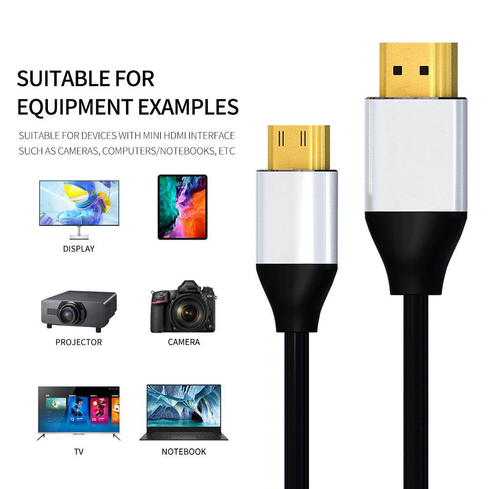 BTLIMER Cáp ChuyểN ĐổI TốC Độ Cao Mini HDMI Sang HDMI 3D, 4K 1080P