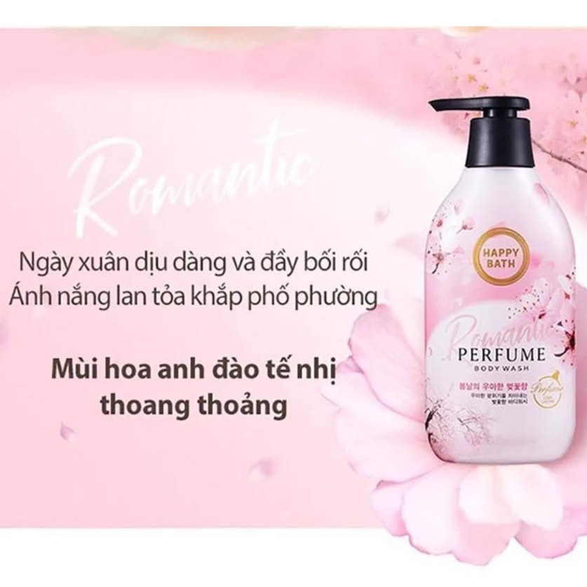 Sữa Tắm Hương Nước Hoa Happy Bath Perfume Body Wash 900g