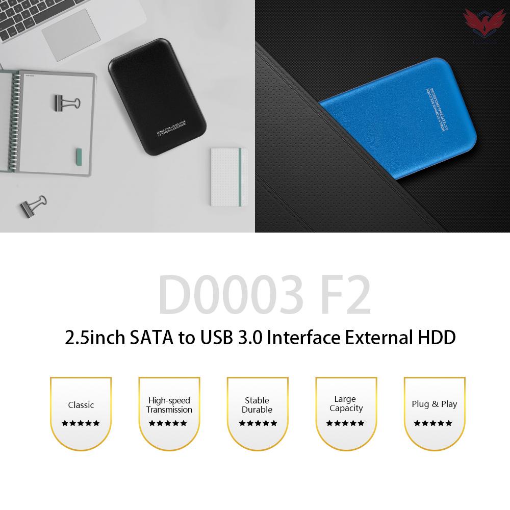 Ổ Cứng Ngoài Fir F2 2.5inch Sata Sang Usb 3.0 Tốc Độ Cao Phích Cắm 1tb | BigBuy360 - bigbuy360.vn