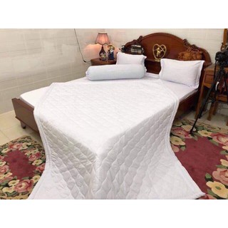 Ruột chăn hè trắng trần bông tấm vải Cotton siêu thoáng mát