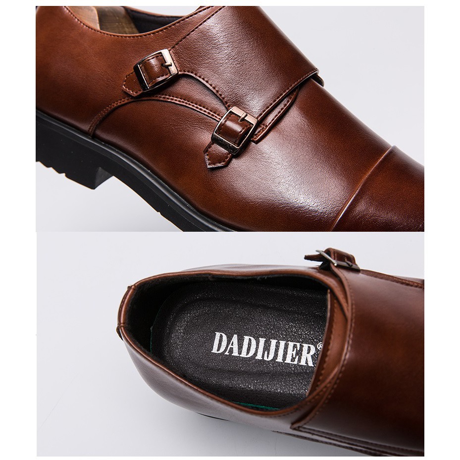 Luxury fashion leather shoes for men