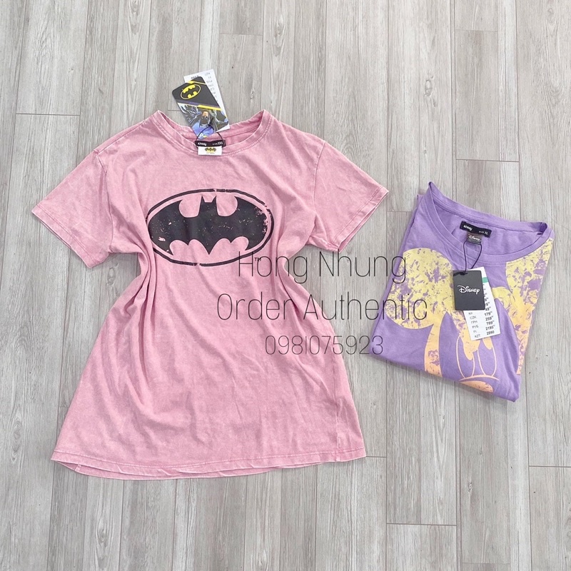 SS - ÁO PHÔNG HÌNH DISNEY  CÓ ẢNH THẬT
