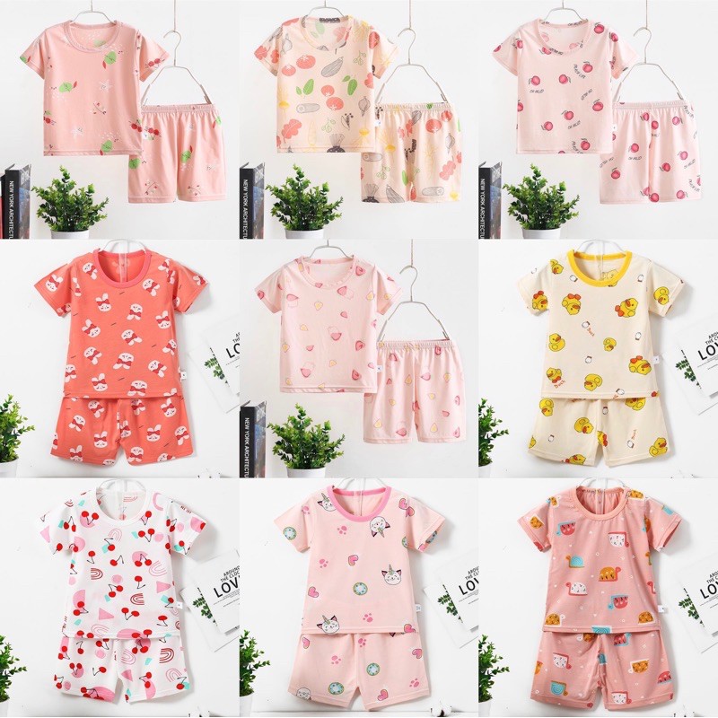 Bộ cotton xuất Hàn -M0043- bé gái/bé trai từ 5-15 tuổi❤️HÀNG QUẢNG CHÂU XỊN ĐẸP❤️