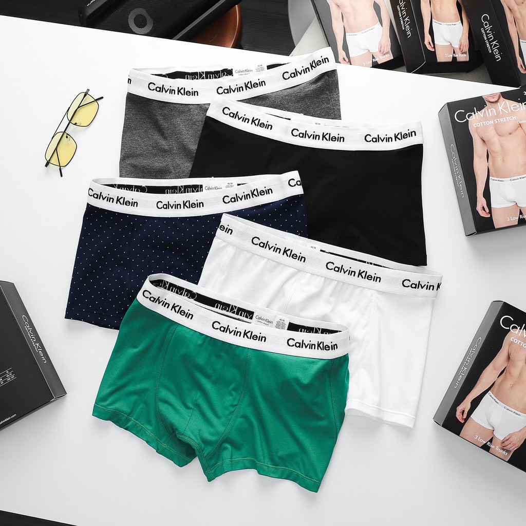 Quần lót boxer nam chất liệu cotton cao cấp, đai lưng xịn xuất dư
