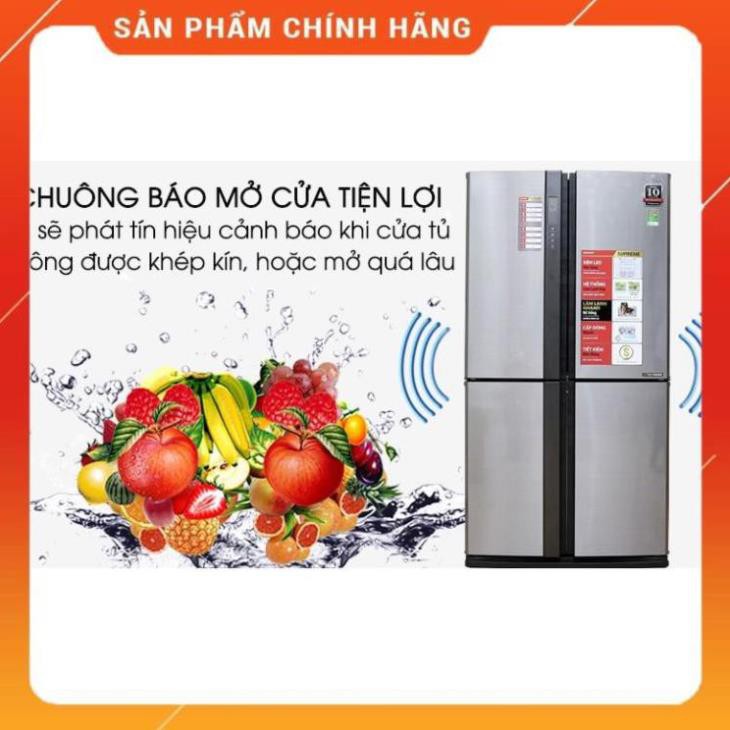 [FREE SHIP] SJ-FX631V-SL | SJ-FX630V-ST , Tủ lạnh 4 cửa Sharp Inverter 626 lít (Hàng chính hãng - BH 12 tháng) 24/7