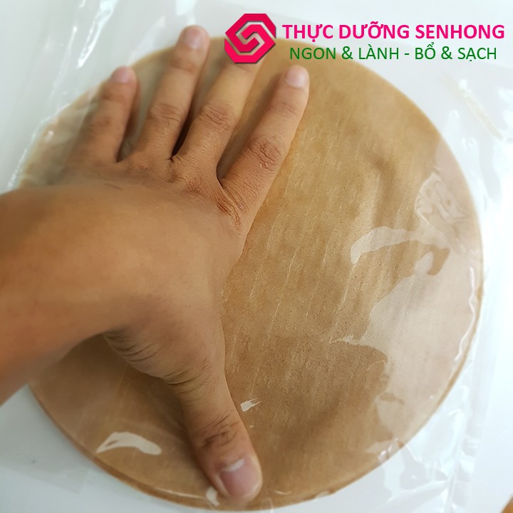 Bánh tráng gạo lứt (100gr - 12cái) Bánh tráng cuốn gạo lứt đỏ | BigBuy360 - bigbuy360.vn