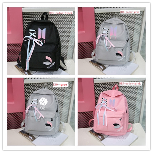 twice Bts Exo KPop Got7  monsta Xbackpack bags bagpacks woman school ready BaLôDuLịch Ba Lô Du Lịch Túi du lịch