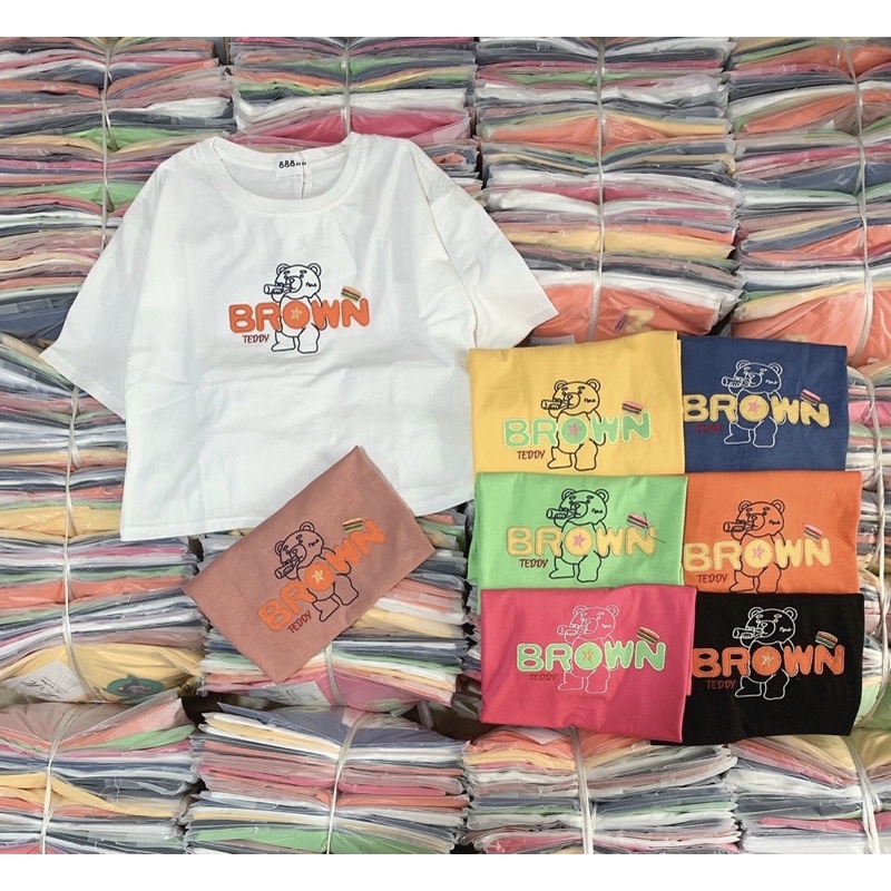 Áo thun croptop form rộng