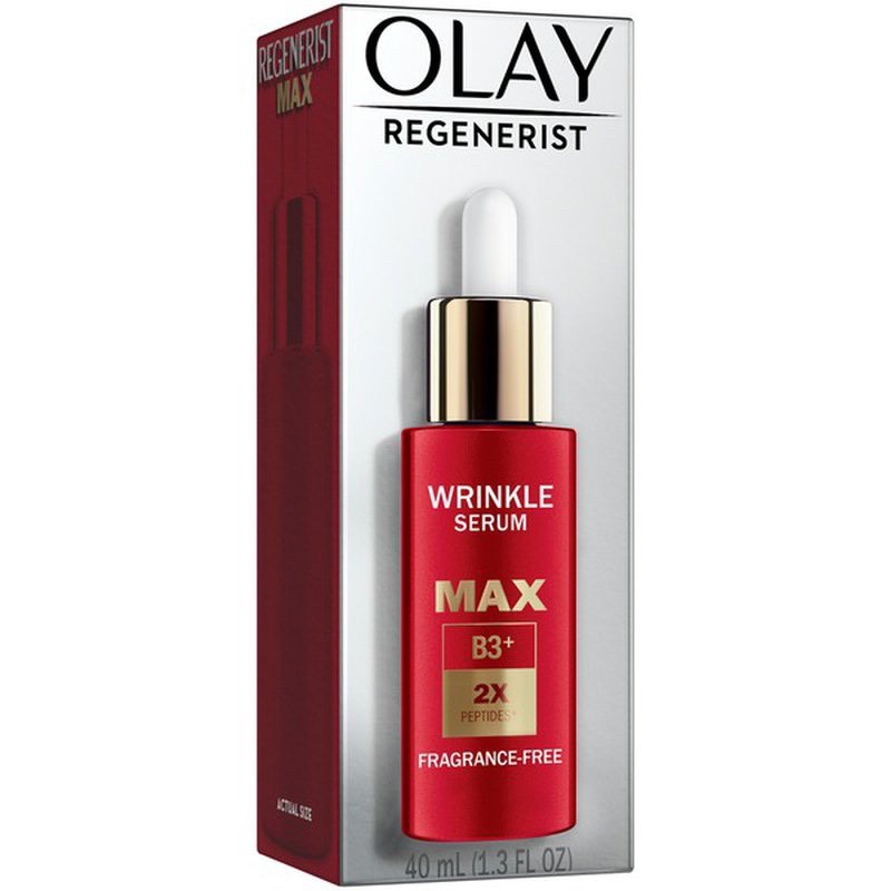 Serum Chống Nhăn hiệu quả Olay Wrinkle Correction Vitamin B3 + Collagen Peptides 40ml hàng Mỹ
