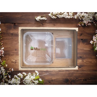 Hộp đựng yến sào bằng gỗ 50g, hộp gỗ đựng yến làm quà tặng