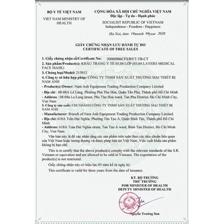 Khẩu Trang ( Nam Anh ) VN95 Kids ( Hộp 10 cái )