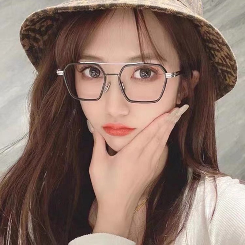 Mắt Kính Chống Tia UV Và Ánh Sáng Xanh Hình Vuông Chuyên Dụng Chơi Game Cho Nam Và Nữ