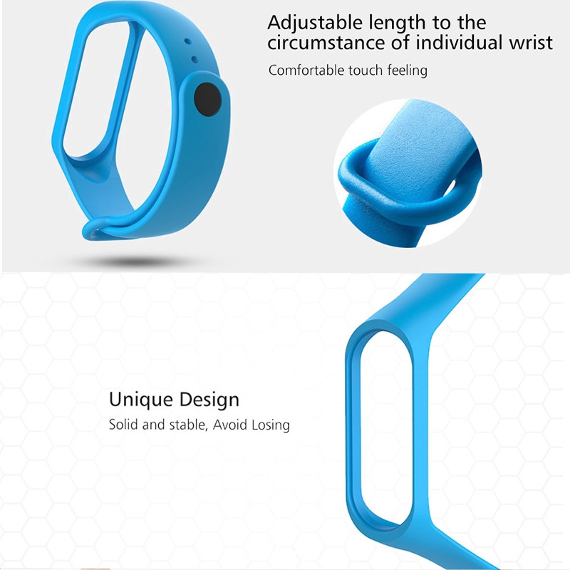 2 In 1 For Xiaomi Mi Band 4 Strap Smart Bracelet Wristband+Protective Film For Miband 4