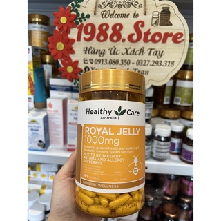 Sữa Ong Chúa Healthy Care Royal Jelly 365 viên (úc)