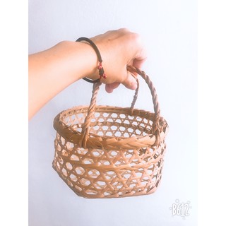 Giỏ lùn trang trí nhà cửa