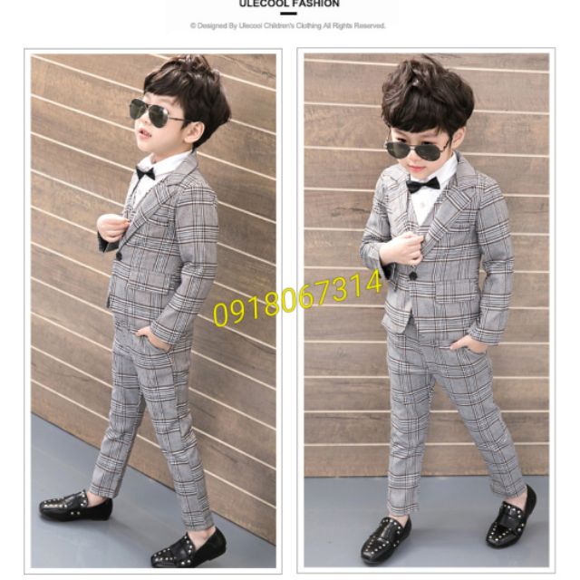 Bộ vest cho bé trai