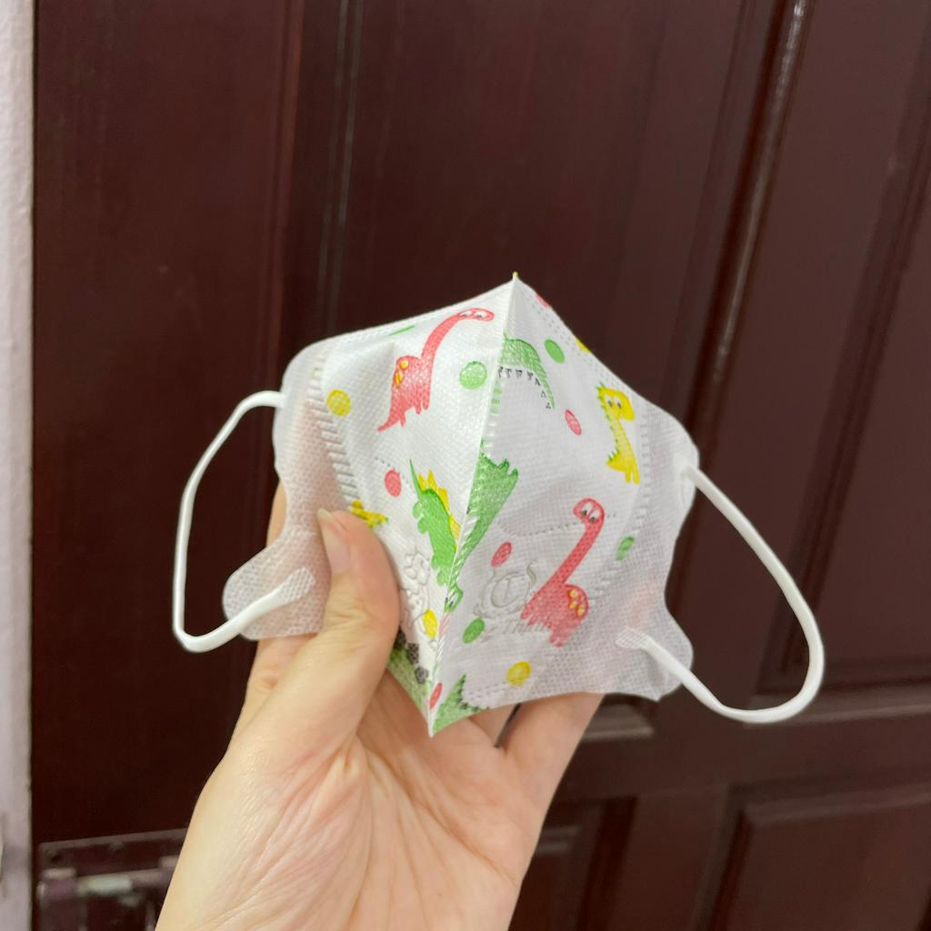 Khẩu trang bé trai bé gái, khẩu trang 5D cho bé 0-8 tuổi - HADU KIDS