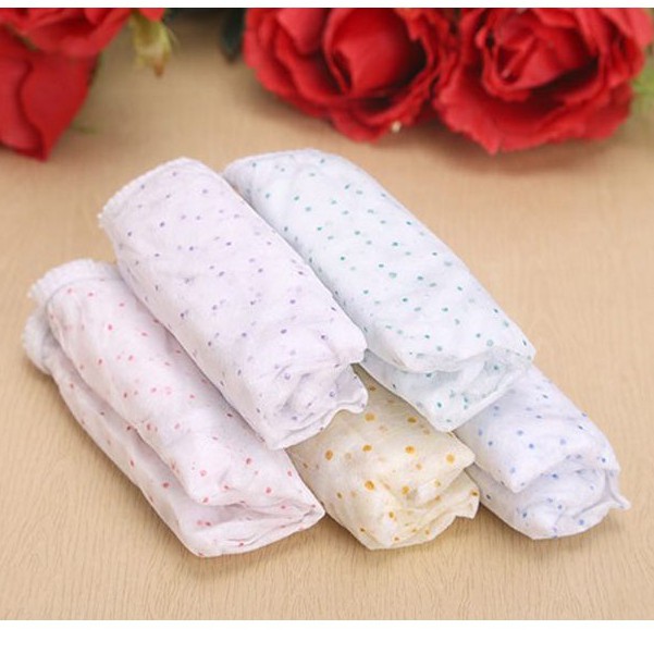 Set 5 Quần lót giấy hoạ tiết mặc 1 lần cho mẹ sau sinh